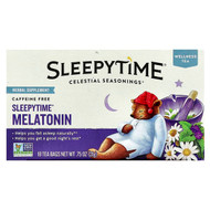 <img alt="Celestial Seasonings, Wellness Tea, Sleepytime Melatonin, Caffeine Free, 18 Tea Bags, 0.75 oz (21 g)" title="Celestial Seasonings, Wellness Tea, Sleepytime Melatonin, Caffeine Free, 18 Tea Bags, 0.75 oz (21 g),"