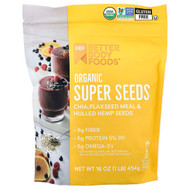 <img alt="BetterBody Foods, Organic Super Seeds, 16 oz (454 g)" title="BetterBody Foods, Organic Super Seeds, 16 oz (454 g),"