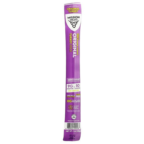 <img alt="Mission Meats, Original Turkey Stick, 1 oz (28 g)" title="Mission Meats, Original Turkey Stick, 1 oz (28 g),"