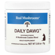 <img alt="Real Mushrooms, Daily Dawg, 8 Mushroom Canine Blend, For Dogs, 2.65 oz (75 g)" title="Real Mushrooms, Daily Dawg, 8 Mushroom Canine Blend, For Dogs, 2.65 oz (75 g),"