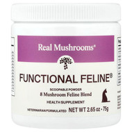 <img alt="Real Mushrooms, Functional Feline, For Cats, 2.65 oz (75 g)" title="Real Mushrooms, Functional Feline, For Cats, 2.65 oz (75 g),"
