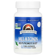 <img alt="Source Naturals, Melatonin, Peppermint, 5 mg, 200 Lozenges" title="Source Naturals, Melatonin, Peppermint, 5 mg, 200 Lozenges,"