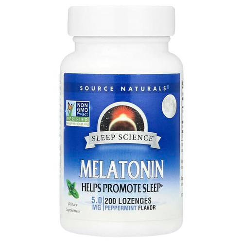 <img alt="Source Naturals, Melatonin, Peppermint, 5 mg, 200 Lozenges" title="Source Naturals, Melatonin, Peppermint, 5 mg, 200 Lozenges,"