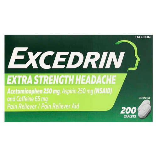 <img alt="Excedrin, Headache, 200 Caplets" title="Excedrin, Headache, 200 Caplets,"