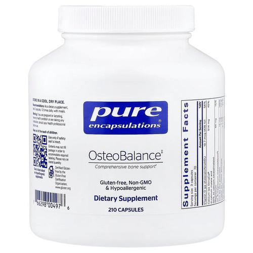 <img alt="Pure Encapsulations, OsteoBalance, 210 Capsules" title="Pure Encapsulations, OsteoBalance, 210 Capsules,"