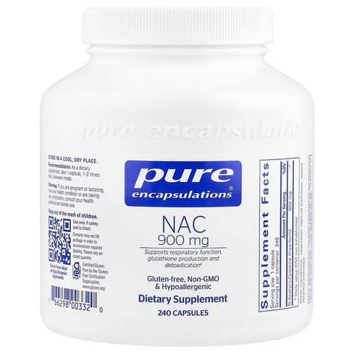 <img alt="Pure Encapsulations, NAC , 900 mg, 240 Capsules" title="Pure Encapsulations, NAC , 900 mg, 240 Capsules,"