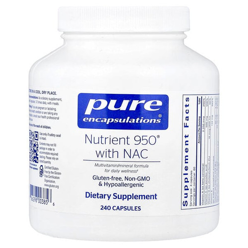 <img alt="Pure Encapsulations, Nutrient 950 With NAC, 240 Capsules" title="Pure Encapsulations, Nutrient 950 With NAC, 240 Capsules,"