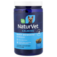 <img alt="NaturVet, Calming, Quiet Moments with Melatonin, For Dogs, Bacon & Chicken, 240 Soft Chews, 18.6 oz (528 g)" title="NaturVet, Calming, Quiet Moments with Melatonin, For Dogs, Bacon & Chicken, 240 Soft Chews, 18.6 oz (528 g),"