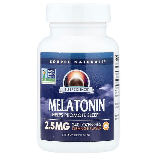 <img alt="Source Naturals, Melatonin, Orange, 240 Lozenges" title="Source Naturals, Melatonin, Orange, 240 Lozenges,"