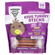 <img alt="Mission Meats, Mission Minis, Kids Turkey Sticks, Original Turkey, 24 Sticks, 0.5 oz Each" title="Mission Meats, Mission Minis, Kids Turkey Sticks, Original Turkey, 24 Sticks, 0.5 oz Each,"