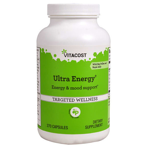 <img alt="Vitacost, Ultra Energy With Bee Pollen and Royal Jelly, 270 Capsules" title="Vitacost, Ultra Energy With Bee Pollen and Royal Jelly, 270 Capsules,"