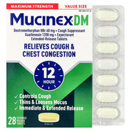 <img alt="Mucinex, Mucinex DM, 28 Extended-Release Bi-Layer Tablets" title="Mucinex, Mucinex DM, 28 Extended-Release Bi-Layer Tablets,"