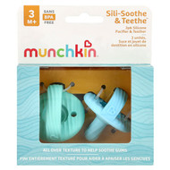 <img alt="Munchkin, Sili-Soothe & Teethe, Silicone Pacifier & Teether, 3 Months+, Light Blue & Light Green, 2 Count" title="Munchkin, Sili-Soothe & Teethe, Silicone Pacifier & Teether, 3 Months+, Light Blue & Light Green, 2 Count,"