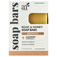 <img alt="artnaturals, Kojic & Honey Soap Bars, For All Skin Types, Almond Vanilla, 2 Bars, 5 oz (141 g) Each" title="artnaturals, Kojic & Honey Soap Bars, For All Skin Types, Almond Vanilla, 2 Bars, 5 oz (141 g) Each,"