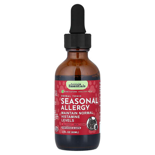 <img alt="Animal Essentials, Seasonal Allergy, For Dogs & Cats, 2 fl oz (60 ml)" title="Animal Essentials, Seasonal Allergy, For Dogs & Cats, 2 fl oz (60 ml),"