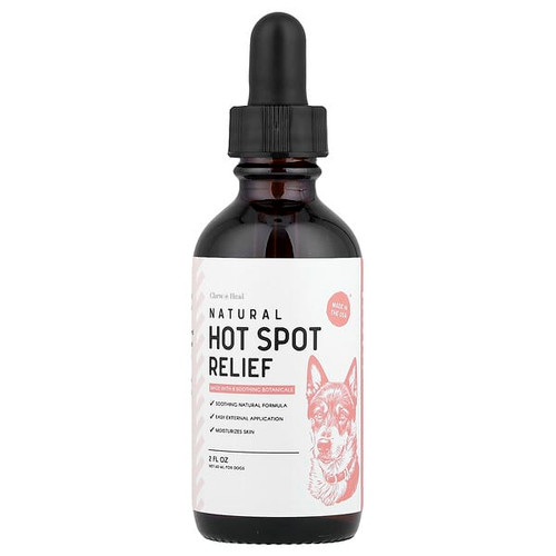 <img alt="Chew + Heal, Natural Hot Spot Relief, For Dogs, 2 fl oz (60 ml)" title="Chew + Heal, Natural Hot Spot Relief, For Dogs, 2 fl oz (60 ml),"