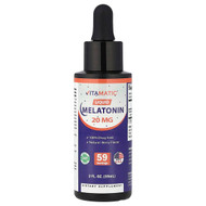 <img alt="Vitamatic, Liquid Melatonin, Natural Berry, 20 mg, 2 fl oz (59 ml)" title="Vitamatic, Liquid Melatonin, Natural Berry, 20 mg, 2 fl oz (59 ml),"