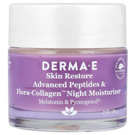 <img alt="DERMA E, Advanced Peptides & Flora-Collagen,Night Moisturizer, 2 oz (56 g)" title="DERMA E, Advanced Peptides & Flora-Collagen,Night Moisturizer, 2 oz (56 g),"
