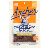 <img alt="Country Archer Jerky, Cowboy Cut, Grass-Fed Beef Jerky, Mustard BBQ, 2 oz (57 g)" title="Country Archer Jerky, Cowboy Cut, Grass-Fed Beef Jerky, Mustard BBQ, 2 oz (57 g),"