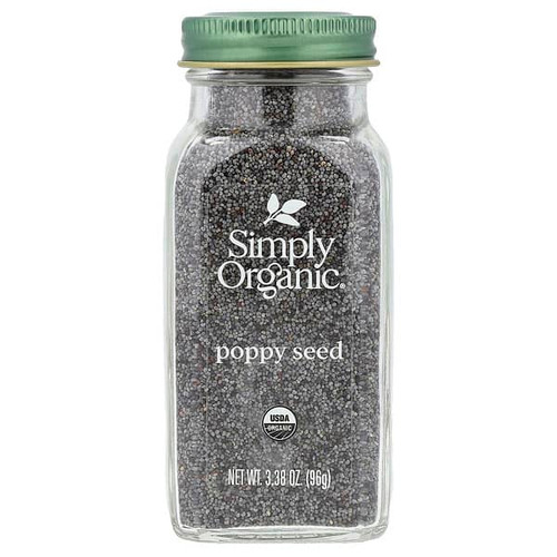 <img alt="Simply Organic, Poppy Seed, 3.38 oz (96 g)" title="Simply Organic, Poppy Seed, 3.38 oz (96 g),"