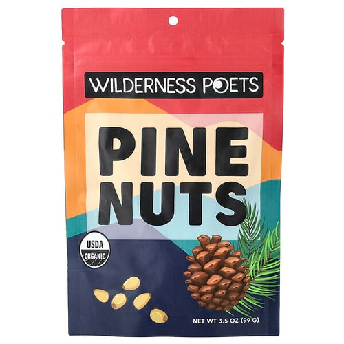 <img alt="Wilderness Poets, Organic Pine Nuts, 3.5 oz (99 g)" title="Wilderness Poets, Organic Pine Nuts, 3.5 oz (99 g),"
