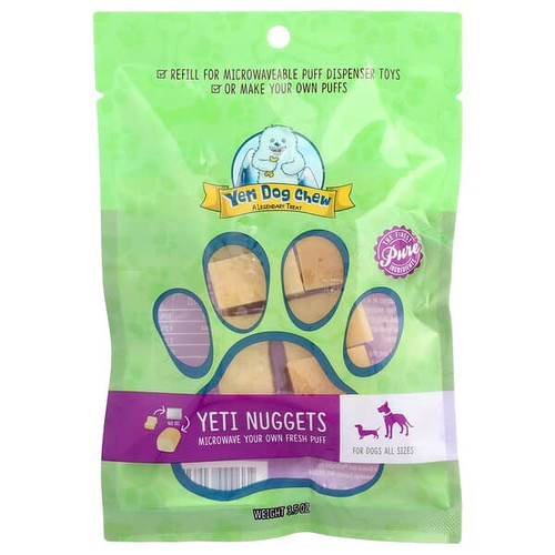 <img alt="Yeti Dog Chew, Yeti Nuggets, Refill, For Dogs, All Sizes, 3.5 oz" title="Yeti Dog Chew, Yeti Nuggets, Refill, For Dogs, All Sizes, 3.5 oz,"