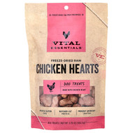 <img alt="Vital Essentials, Freeze-Dried Raw Dog Treats, Chicken Hearts, 3.75 oz (106.3 g)" title="Vital Essentials, Freeze-Dried Raw Dog Treats, Chicken Hearts, 3.75 oz (106.3 g),"
