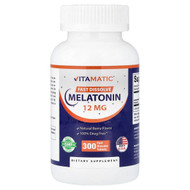 <img alt="Vitamatic, Melatonin, Natural Berry , 12 mg, 300 Fast Dissolve Tablets" title="Vitamatic, Melatonin, Natural Berry , 12 mg, 300 Fast Dissolve Tablets,"