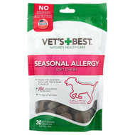 <img alt="Vets Best, Seasonal Allergy Soft Chews, For Dogs, All Sizes, 30 Soft Chews, 4.2 oz (120 g)" title="Vets Best, Seasonal Allergy Soft Chews, For Dogs, All Sizes, 30 Soft Chews, 4.2 oz (120 g),"