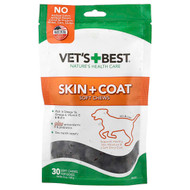 <img alt="Vets Best, Skin + Coat Soft Chews, For Dogs, All Sizes, 30 Soft Chews, 4.2 oz (120 g)" title="Vets Best, Skin + Coat Soft Chews, For Dogs, All Sizes, 30 Soft Chews, 4.2 oz (120 g),"
