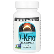 <img alt="Source Naturals, 7-Keto, DHEA Metabolite, 50 mg , 30 Tablets" title="Source Naturals, 7-Keto, DHEA Metabolite, 50 mg , 30 Tablets,"