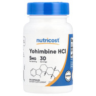 <img alt="Nutricost, Yohimbine HCI, 5 mg, 30 Capsules" title="Nutricost, Yohimbine HCI, 5 mg, 30 Capsules,"