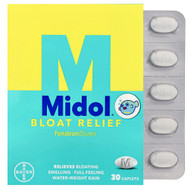 <img alt="Midol, Bloat Relief, 30 Caplets" title="Midol, Bloat Relief, 30 Caplets,"