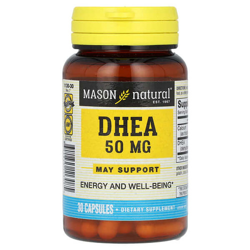 <img alt="Mason Natural, DHEA, 50 mg, 30 Capsules" title="Mason Natural, DHEA, 50 mg, 30 Capsules,"