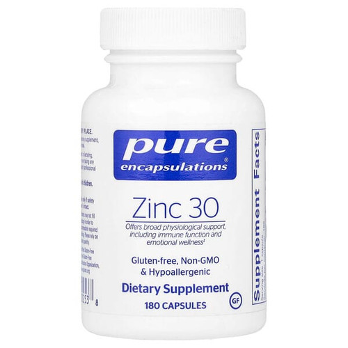 <img alt="Pure Encapsulations, Zinc 30, 180 Capsules (30 mg per Capsule)" title="Pure Encapsulations, Zinc 30, 180 Capsules (30 mg per Capsule),"