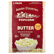 <img alt="Amish Country Popcorn, Microwave Popcorn, Butter, 3 Bags, 3.5 oz (99 g) Each" title="Amish Country Popcorn, Microwave Popcorn, Butter, 3 Bags, 3.5 oz (99 g) Each,"