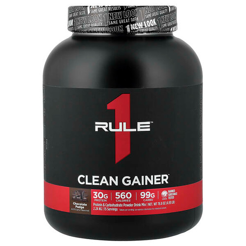 <img alt="Rule One Proteins, Clean Gainer, Chocolate Fudge, 4.93 lb (2.24 kg)" title="Rule One Proteins, Clean Gainer, Chocolate Fudge, 4.93 lb (2.24 kg),"