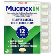 <img alt="Mucinex, Mucinex DM, 40 Extended-Release Bi-Layer Tablets" title="Mucinex, Mucinex DM, 40 Extended-Release Bi-Layer Tablets,"