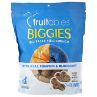 <img alt="Fruitables, Biggies, Dog Biscuits, Real Pumpkin & Blueberry, 16 oz (454 g)" title="Fruitables, Biggies, Dog Biscuits, Real Pumpkin & Blueberry, 16 oz (454 g),"