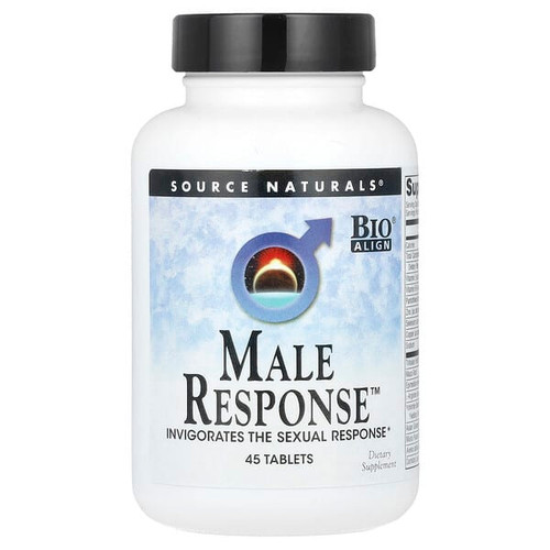<img alt="Source Naturals, Male Response, 45 Tablets" title="Source Naturals, Male Response, 45 Tablets,"