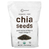 <img alt="Micro Ingredients, Organic Chia Seeds, Raw, 4 lb (1,814 g)" title="Micro Ingredients, Organic Chia Seeds, Raw, 4 lb (1,814 g),"