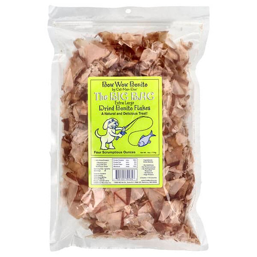 <img alt="Cat-Man-Doo, Bow Wow Bonito, The Big Bag, Extra Large Dried Bonito Flakes, For Dogs, 4 oz (114 g)" title="Cat-Man-Doo, Bow Wow Bonito, The Big Bag, Extra Large Dried Bonito Flakes, For Dogs, 4 oz (114 g),"