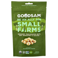<img alt="GoodSam, Organic Macadamia Nuts, Dry Roasted & Salted, 4 oz (113 g)" title="GoodSam, Organic Macadamia Nuts, Dry Roasted & Salted, 4 oz (113 g),"