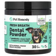 <img alt="Pet Honesty, Fresh Breath Dental Powder, For Dogs, Mint, 5.29 oz (150 g)" title="Pet Honesty, Fresh Breath Dental Powder, For Dogs, Mint, 5.29 oz (150 g),"
