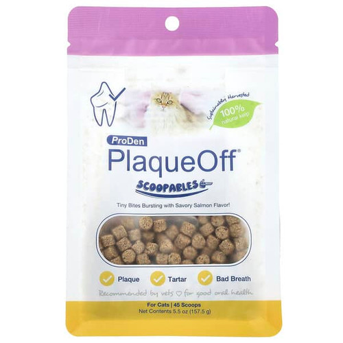<img alt="ProDen, ProDen PlaqueOff Scoopables, For Cats, Salmon, 5.5 oz (157.5 g)" title="ProDen, ProDen PlaqueOff Scoopables, For Cats, Salmon, 5.5 oz (157.5 g),"