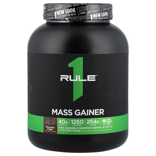 <img alt="Rule One Proteins, Mass Gainer, Chocolate Fudge, 5.73 lbs (2.6 kg)" title="Rule One Proteins, Mass Gainer, Chocolate Fudge, 5.73 lbs (2.6 kg),"