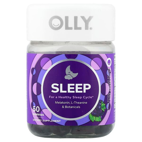 <img alt="OLLY, Sleep Gummies, Blackberry Zen, 50 Gummies" title="OLLY, Sleep Gummies, Blackberry Zen, 50 Gummies,"