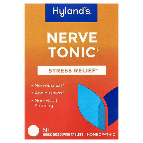 <img alt="Hylands Naturals, Nerve Tonic, 50 Quick-Dissolving Tablets" title="Hylands Naturals, Nerve Tonic, 50 Quick-Dissolving Tablets,"