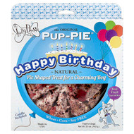 <img alt="Lazy Dog Cookie, Pup-Pie, Treat For Dogs, Happy Birthday For A Charming Boy, 5 oz (142 g)" title="Lazy Dog Cookie, Pup-Pie, Treat For Dogs, Happy Birthday For A Charming Boy, 5 oz (142 g),"