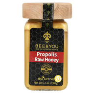<img alt="Bee & You, Propolis Raw Honey, 6.7 oz (190 g)" title="Bee & You, Propolis Raw Honey, 6.7 oz (190 g),"